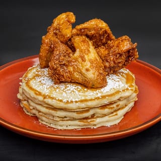 Sticky Wings & Pancakes